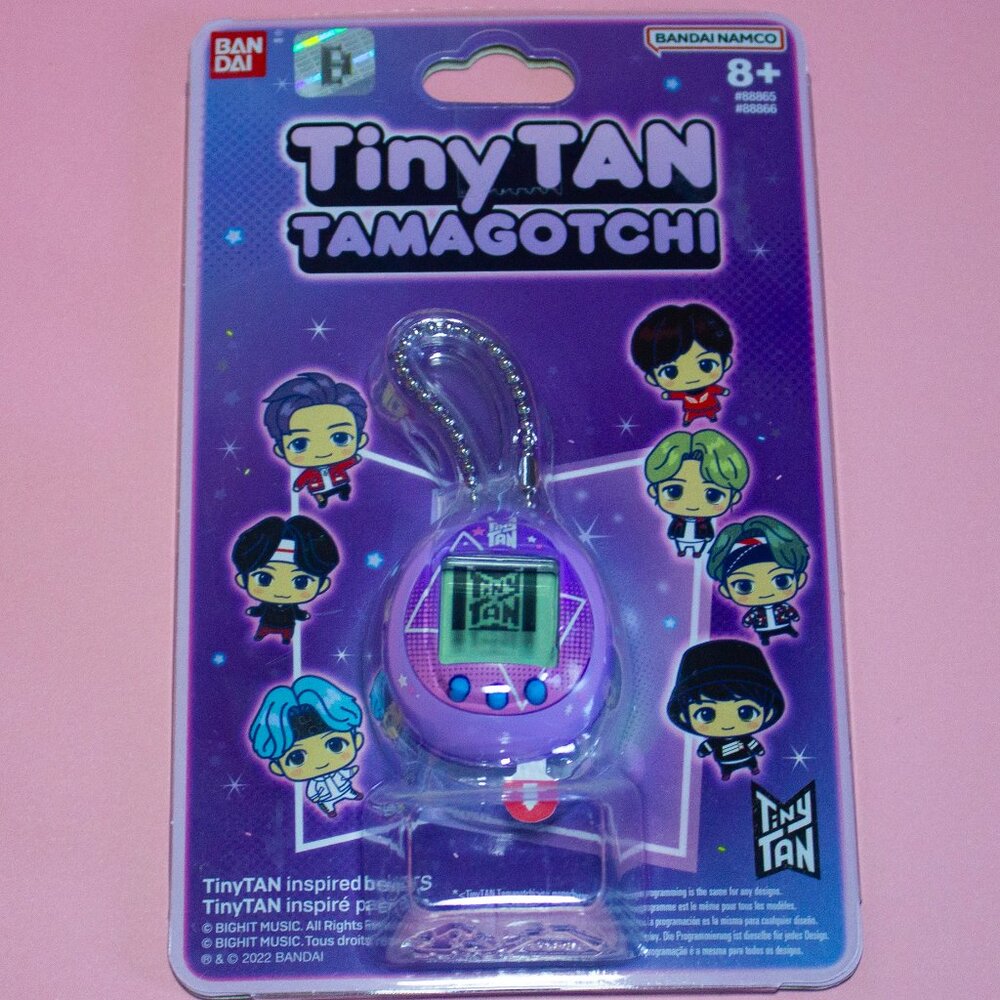 BTS TinyTan Tamagotchi Nano purple Version